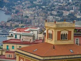 de stad av neapel i Italien foto