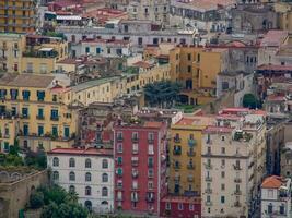 de stad av neapel i Italien foto