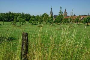 de stad av raesfeld i Tyskland foto