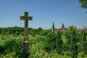 de stad av raesfeld i Tyskland foto