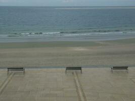 de strand av borkum foto