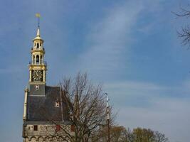 de stad av hoorn i de nederländerna foto