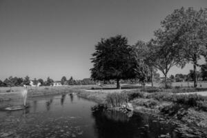 de slott av raesfeld i Tyskland foto