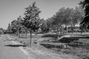 de slott av raesfeld i Tyskland foto