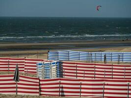 de haan på de norr hav i belgien foto