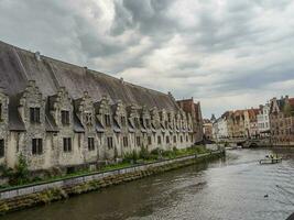 de stad av gent i belgien foto