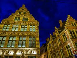 de stad av gent i belgien foto