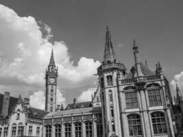 de stad av gent i belgien foto