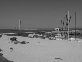 de stad av oostende och de belgisk kust foto