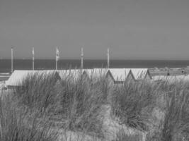 de stad av oostende och de belgisk kust foto