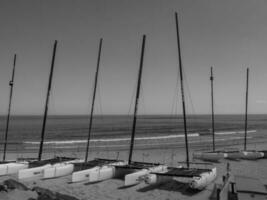 de stad av oostende och de belgisk kust foto