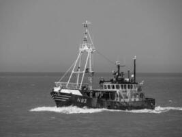 de stad av oostende och de belgisk kust foto