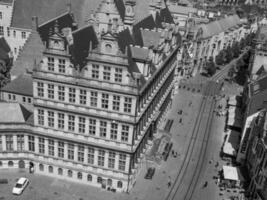 gent stad i belgien foto