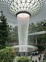 vattenfall juvel changi singapore flygplats foto