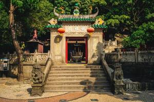 ett ma-tempel är ett tempel för den kinesiska havsgudinnan mazu, i Macau, Kina foto