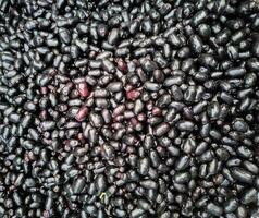 svart vindruvor ,syzygium spiskummin, adzuki svart frö peppar blanda azuki svart utsäde svart kummin pepparkorn foto