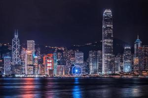 victoria hamn i Hong Kong foto
