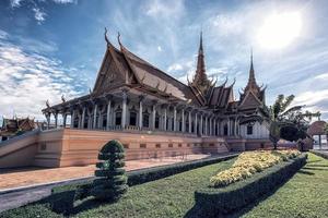 king palace i phnom penh kambodja