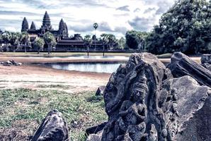 angkor wat i Siem Reap Kambodja foto