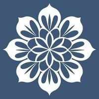 blomma logotyp vektor enkel abstrakt platt mandala tatuering växt Färg blomma floret blomma stencil foto