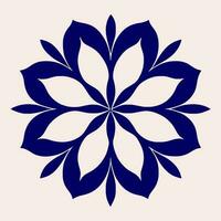 blomma logotyp vektor enkel abstrakt platt mandala tatuering växt Färg blomma floret blomma stencil foto