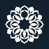 blomma logotyp vektor enkel abstrakt platt mandala tatuering växt Färg blomma floret blomma stencil foto