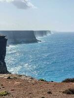 bunda klippor, nullabor, Australien foto