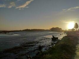 Foxton strand, manawatu, ny zealand foto