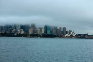 sydney stadsbild från de hamn foto