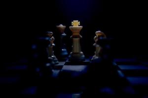 schackbrädspel foto