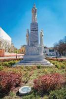 subotica, serbien, 01 apr 2017 - monument till kejsaren jovan nenad i subotica foto