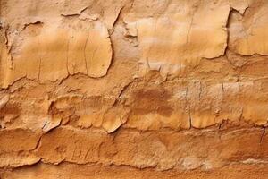 ett gammal terrakotta sten vägg bakgrund textur i brun toner . foto