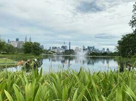 taman tasik titiwangsa i malaysia foto