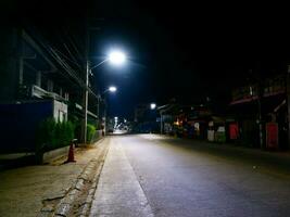 en natt på de gata foto