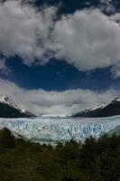 perito moreno glaciär, los glaciärer nationell parkera, santa cruz provins, patagonien argentina. foto