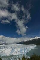 perito moreno glaciär, los glaciärer nationell parkera, santa cruz provins, patagonien argentina. foto