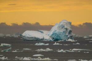 isberg, is, vild frysta landskap, antarctica foto