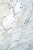 vit marmor textur bakgrund. vit marmor golv och vägg bricka. naturlig granit sten. ai genererad foto