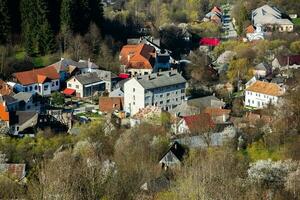 rosia montana, en skön gammal by i transsylvanien. de först brytning stad i rumänien den där satte igång extrahera guld, järn, koppar. foto