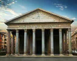 gammal rom pantheon foto