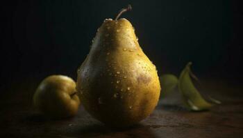 saftig citrus- släppa uppdateras friska vegetarian mellanmål genererad förbi ai foto