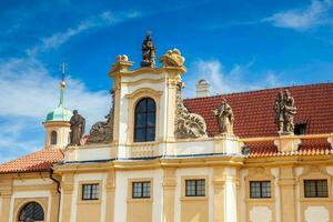 kyrka av vår lady av loreto i prag foto