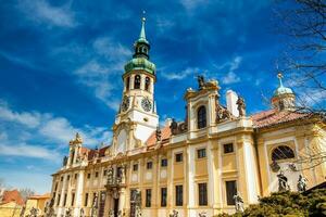 kyrka av vår lady av loreto i prag foto