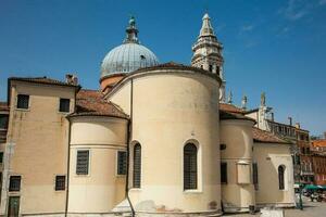 kyrka av santa maria formosa i Venedig byggd i 1492 foto