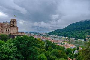 Heidelbergs slott och medeltida stad Heidelberg, Tyskland