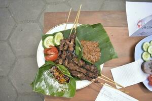 special sate kambing foto