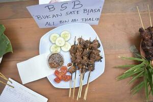 special sate kambing foto