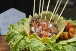 special sate kambing foto