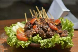 sate special indonesien foto