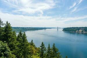 tacoma narrows och punkt trots i juni 2023 foto